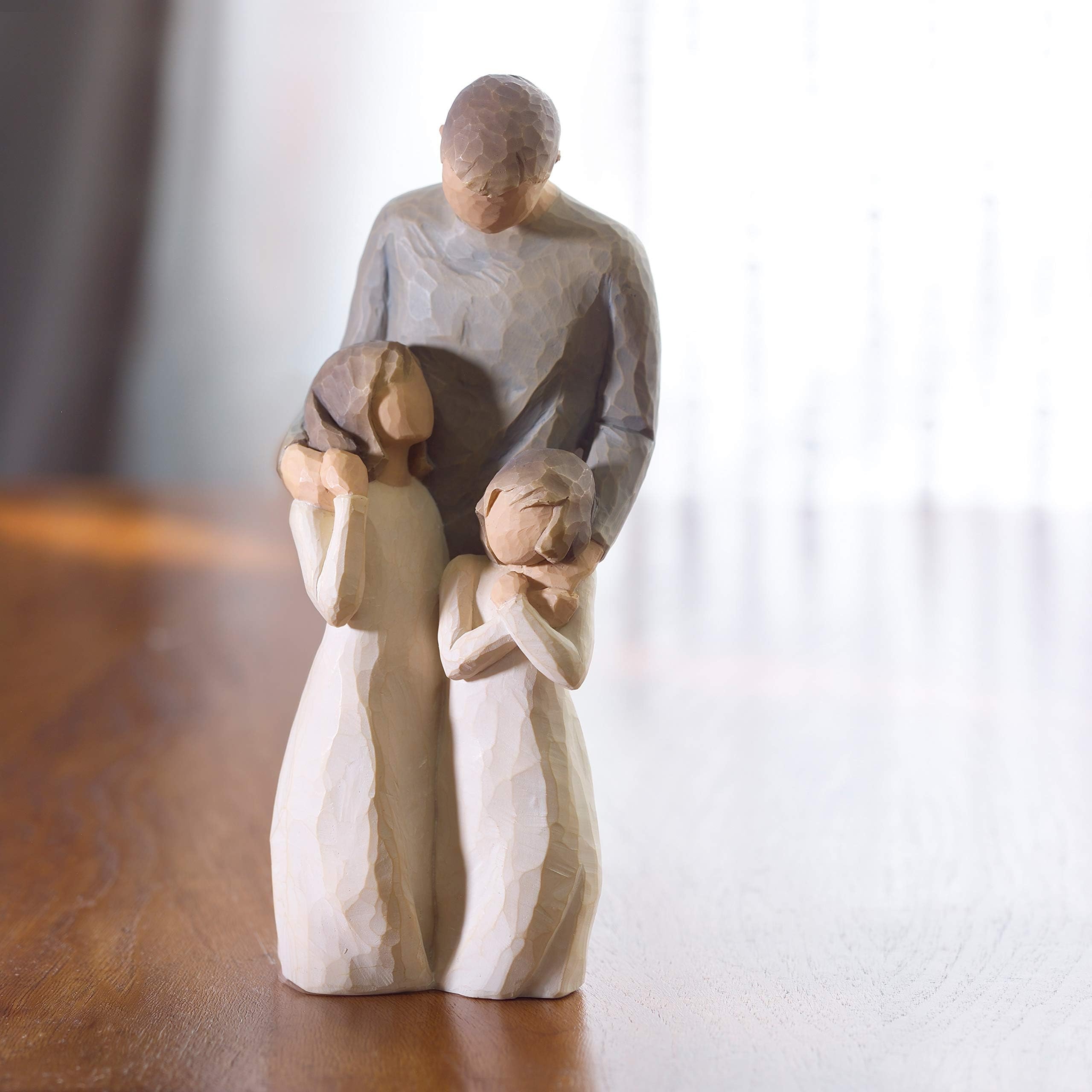 Willow Tree Figura de Padre con Hijos, Home Deco, Enesco