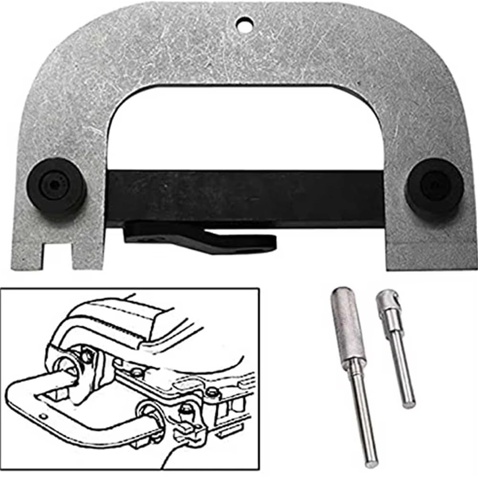 Kit Calado Distribucion Kit De Herramientas De Ajuste Del Árbol De Levas De Sincronización Del Motor Compatible Con 1.4 1.6 16V 1.8 2.0 K4J K4M F4P F4R