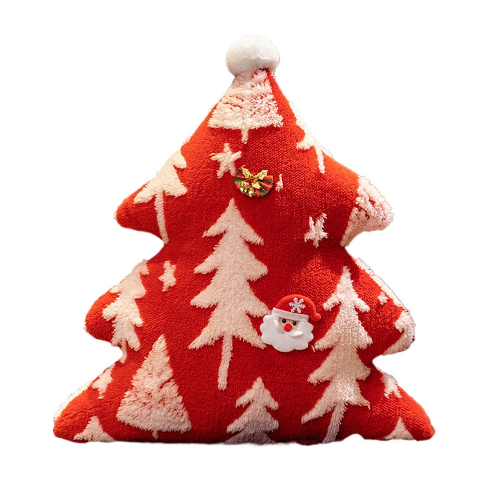 Générique Weihnachtshülle | dekorativer Winterbezug, Boho-Dekoration, weich, für Sofa, Schlafzimmer, Wohnzimmer, Innendekoration, Halloween