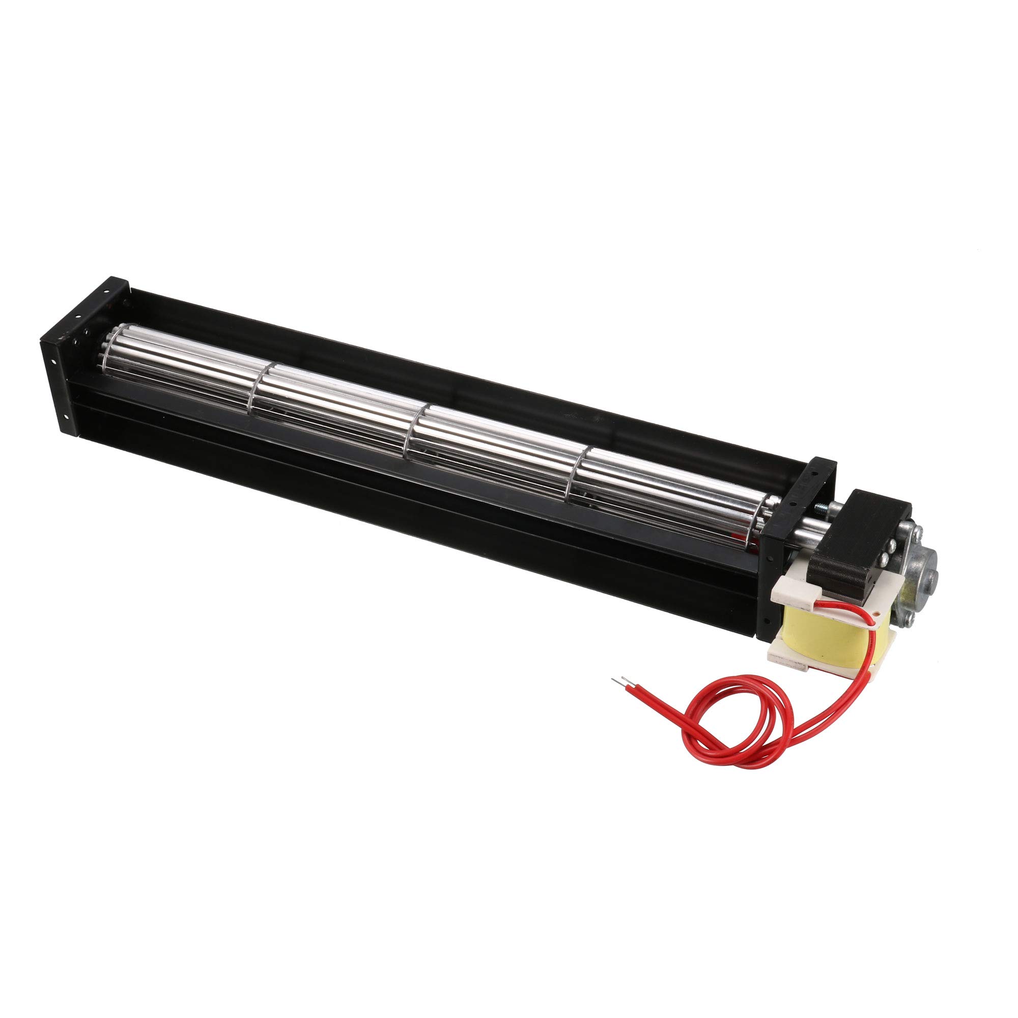 sourcing map Universal AC220V 12W con rodamiento Bolas Ventilador refrigeración Flujo Transversal 365mm x 68mm x 50mm