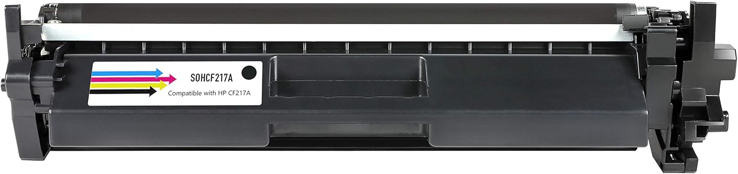 Compatible Toner Cartridge Replacement for HP 17A / CF217A (Black,1 Pack)