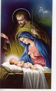 Autom co Prayer to Obtain Favors (Christmas Novena) (2) holy card - laminated - Pack of 25