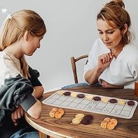 Vista 6 de Ancient Board Game of UR & Senet - 1 tablero + 8 dados de madera + 14 piezas de madera + 2 instrucciones de juego (idioma español no garantizado)