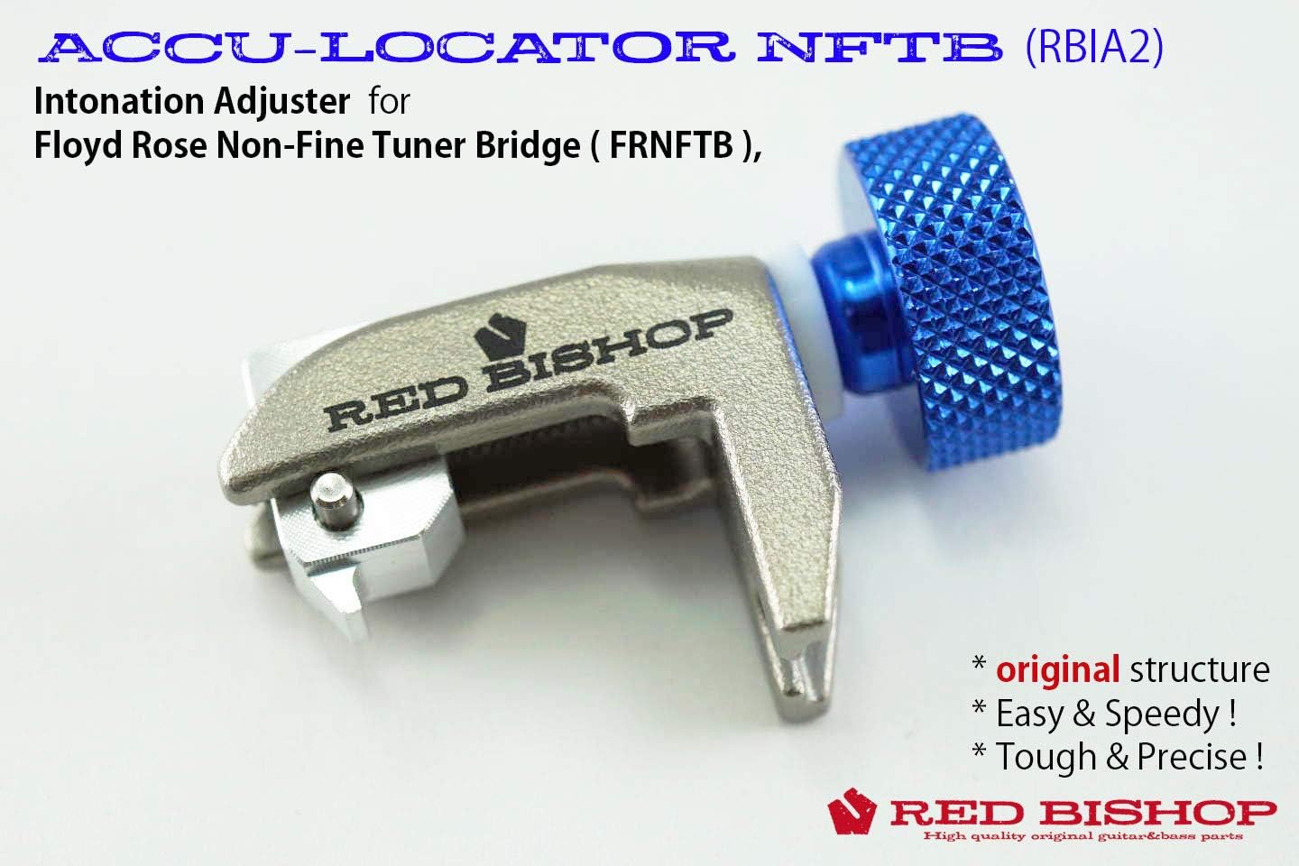RED BISHOP ACCU-LOCATOR NFTB/Intonation Adjuster for Non-Fine Tuner Floyd Rose