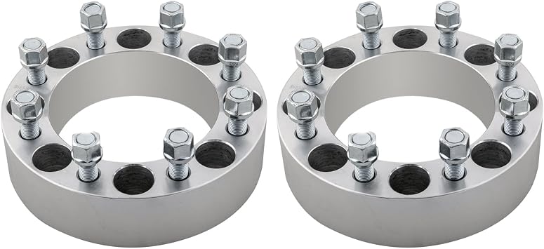 2pc 8x6.5 8x165.1 Wheel Spacers 3 Inch with 9/16" Studs