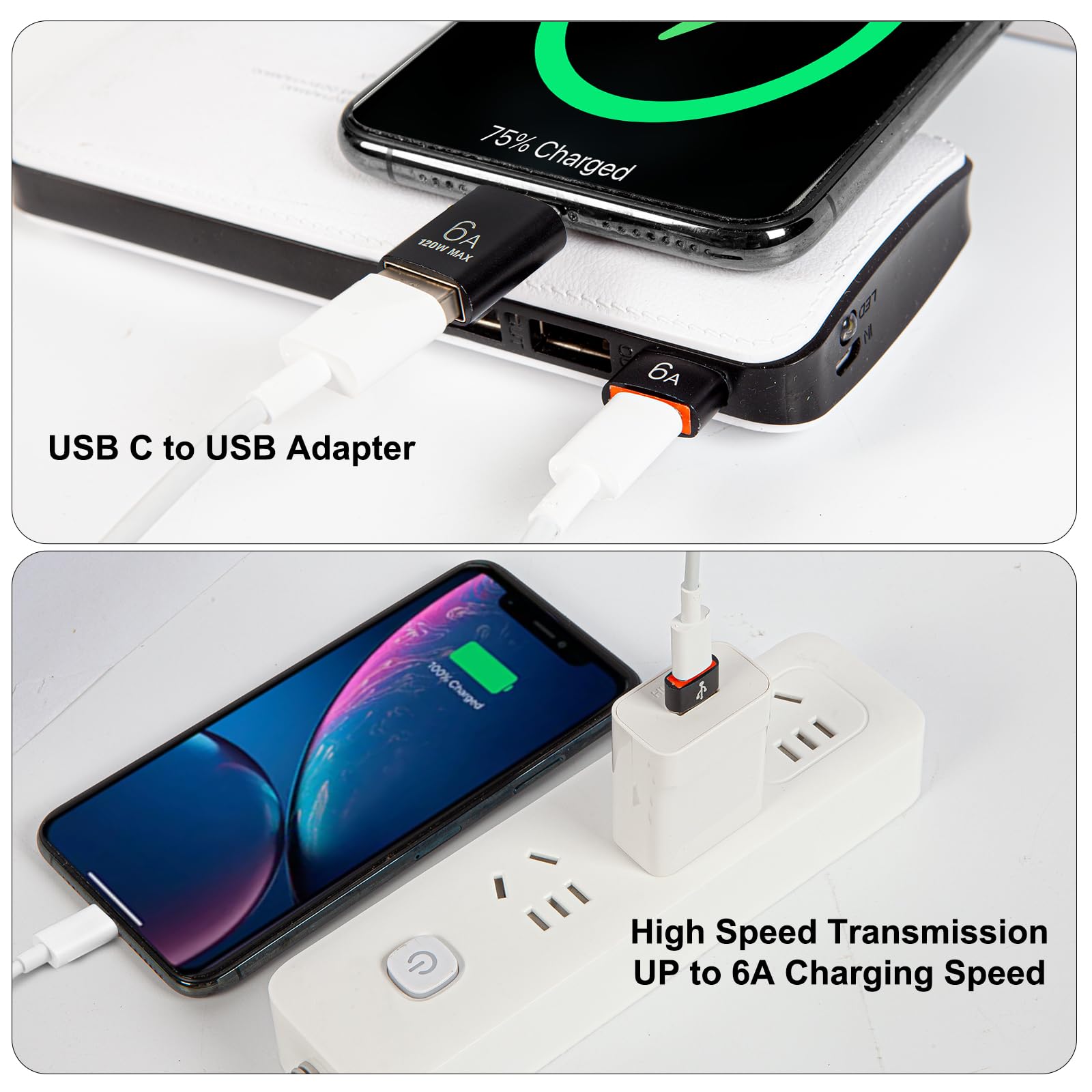 Lot De 4 Adaptateurs USB-C 3.1 - Femelle Vers Femelle Et Mâle Vers Mâle, Support 10 Gbps Et Charge Rapide - Compatible MacBook, Galaxy, Tablettes - 3