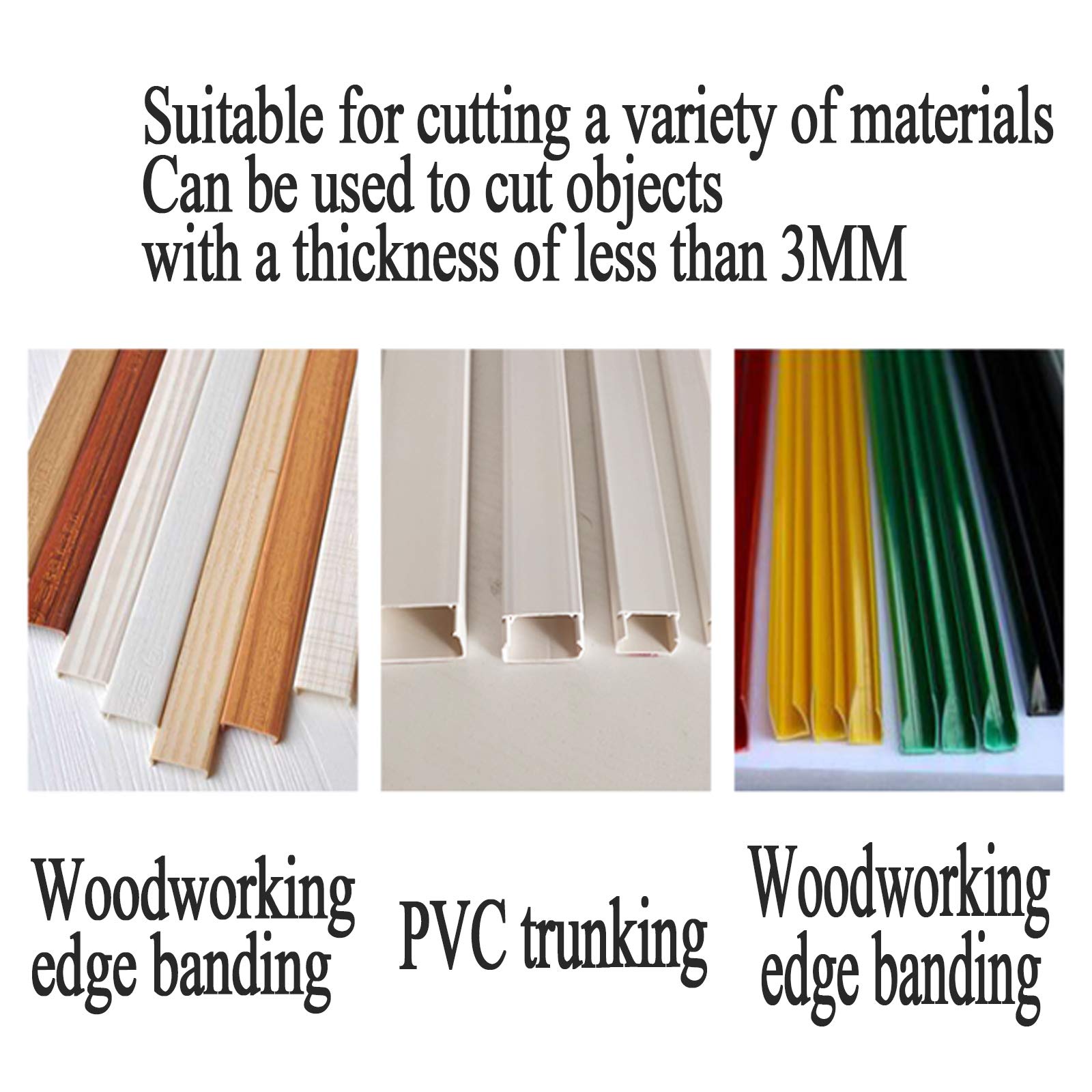 Cisaille D'Angle à Mitre-Positionnement PréCis Du Cadran Fixe De 45 à 135 DegréS, Pas Besoin D'Ajuster,Pour Couper Le Bois Tendre, Le Plastique, Le Pvc Et Plus, Y Compris 2 Lames De Rechange