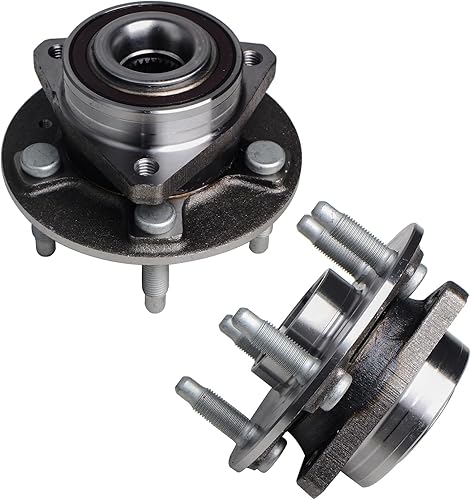 KUSATEC 513282 - Conjunto de cubo de rodamiento de rueda delantera/trasera para Cadillac CTS 2008-2014 2018 2019, para Cadillac XTS 2018-2019, para