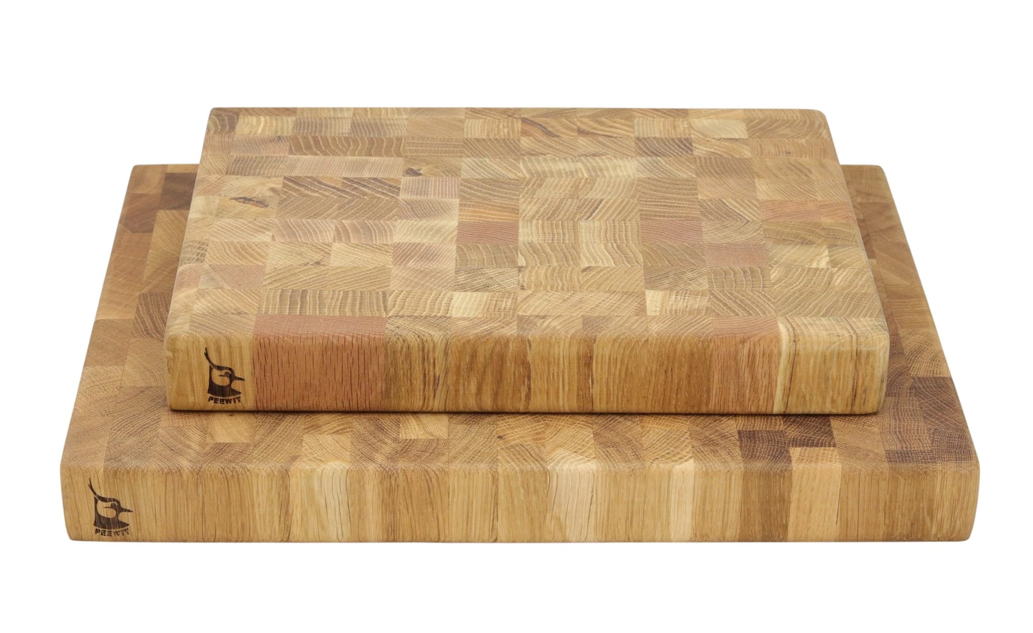 Juego de 2 tablones de madera de roble duradero PREMIUM