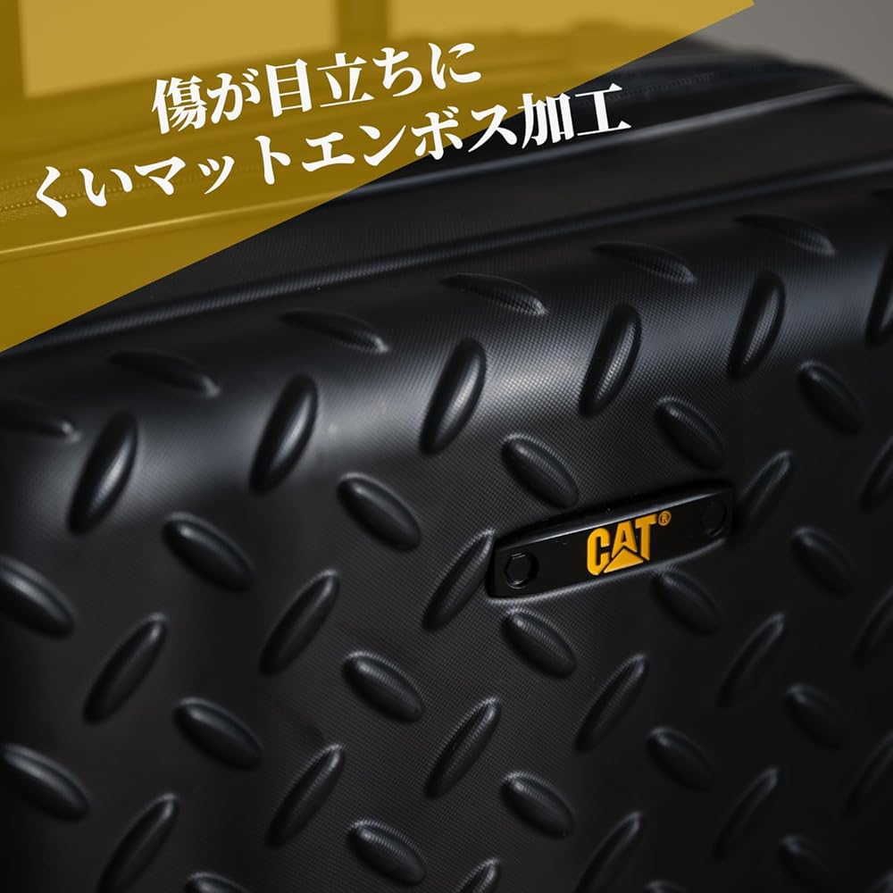 スーツケース　キャリーケース　キャタピラー　ブラックcaterpillar ヨドバシ.com - キャタピラー CATERPILLAR Caterpillar