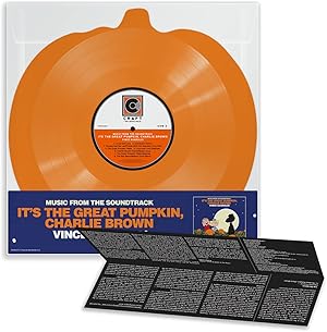 It's The Great Pumpkin Charlie Brown - Exclusive Limited Edition Orange Pumpkin Shaped Soundtrack Vinyl LP