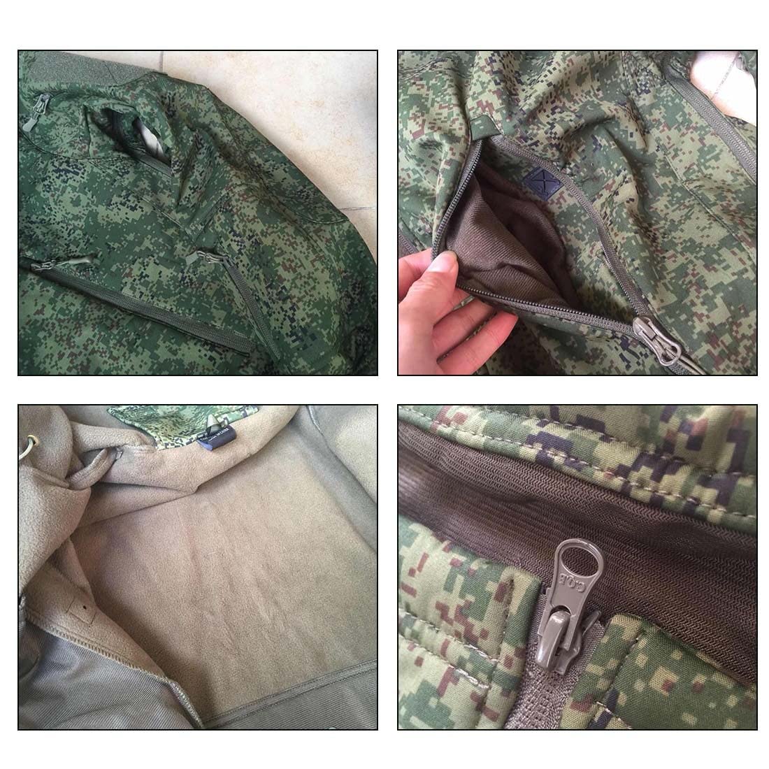 Veste d'assaut russe tactique EMR militaire Softshell imperméable pour homme