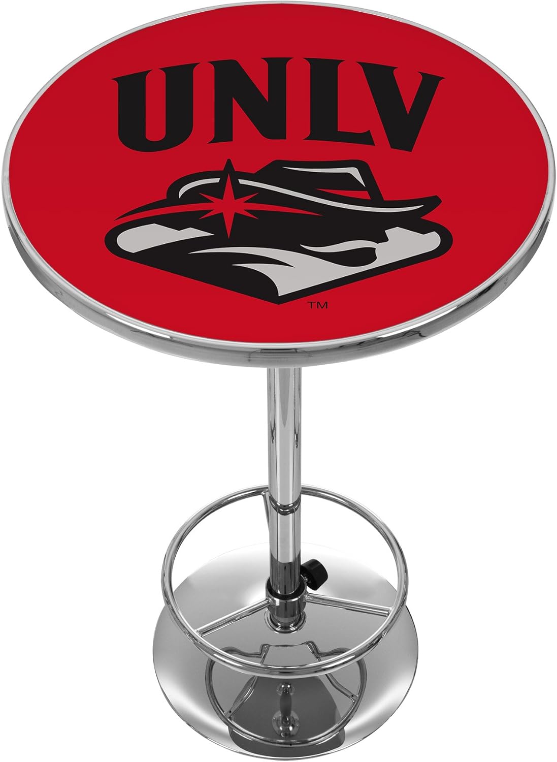 NCAA UNLV Chrome Pub Table Sports Fan Tables Sports & Outdoors