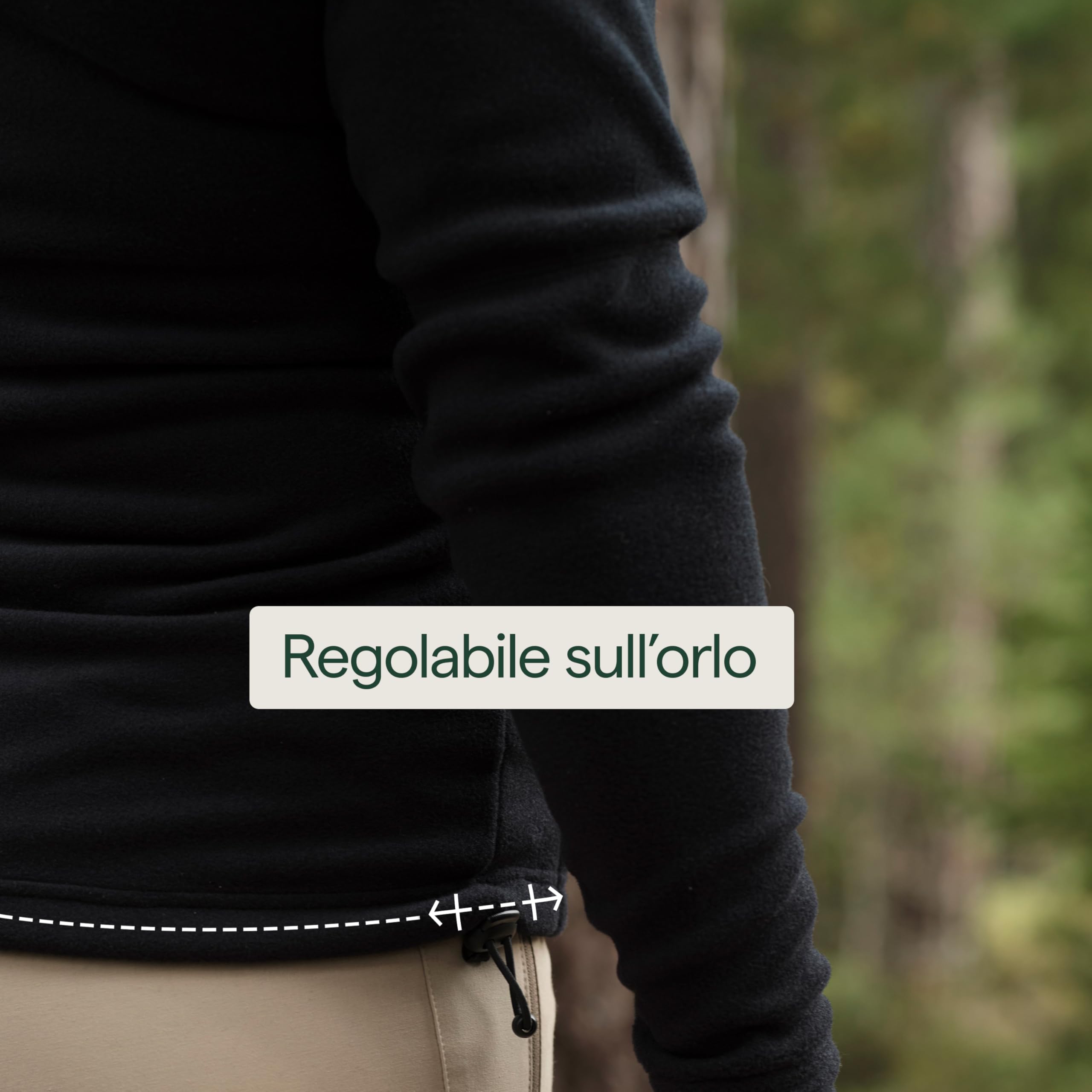 Pinewood Giacca Pile Uomo con Zip, Realizzata al 100% con Materiali Riciclati, Perfetta per Trekking e Caccia