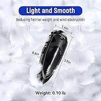 Vista 8 de LEXIN GTX Auriculares Bluetooth para Motocicleta, Sistema de Comunicación de Casco para 10 Motociclistas, Intercomunicador de Grupo con Multitarea