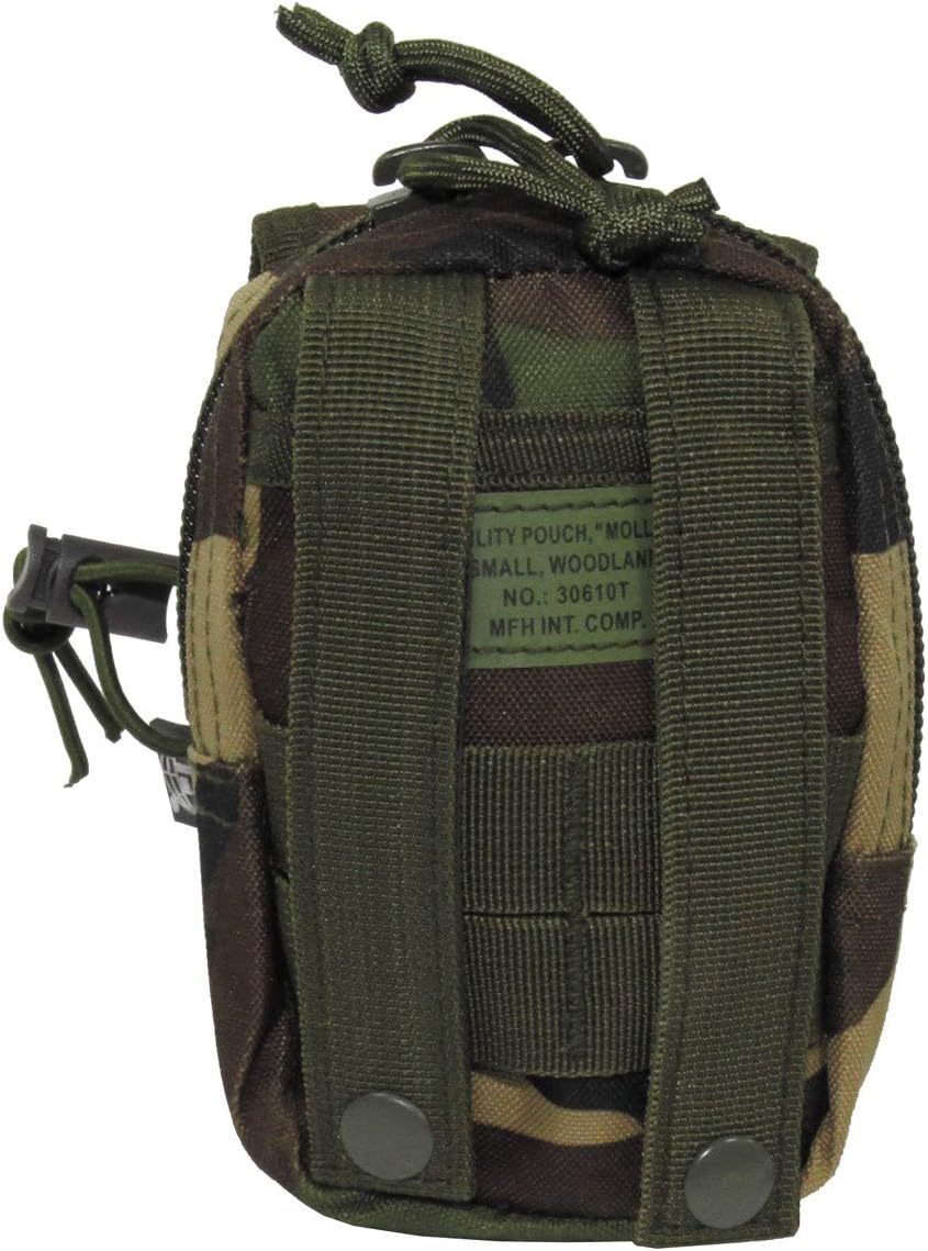 MFH Utility Pouch MOLLE Woodland