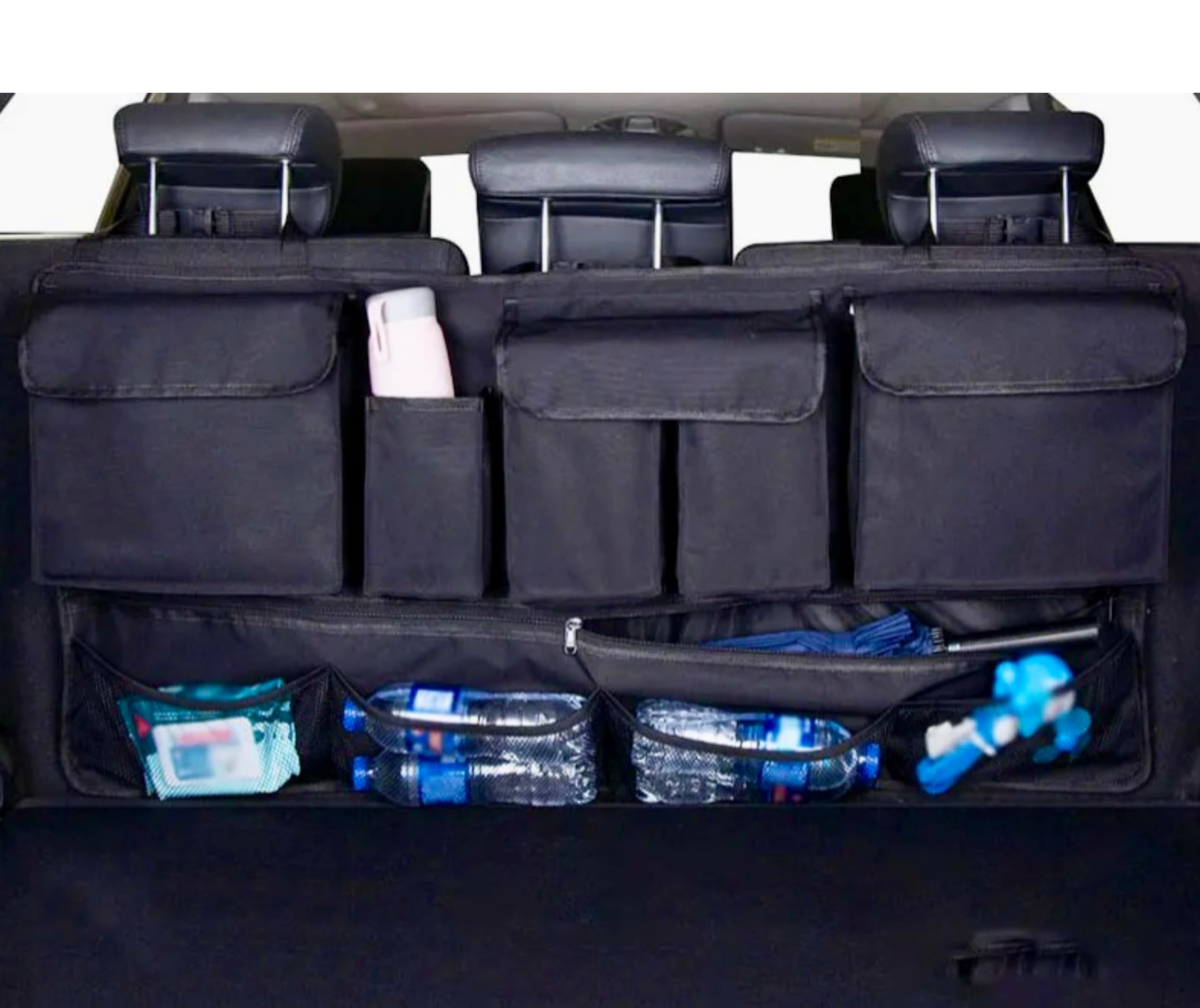 Car Boot Organiser Back Seat Storage Bag High-Performance Multi-Purpose Oxford Cars Seat Back Organiser Car Accessories