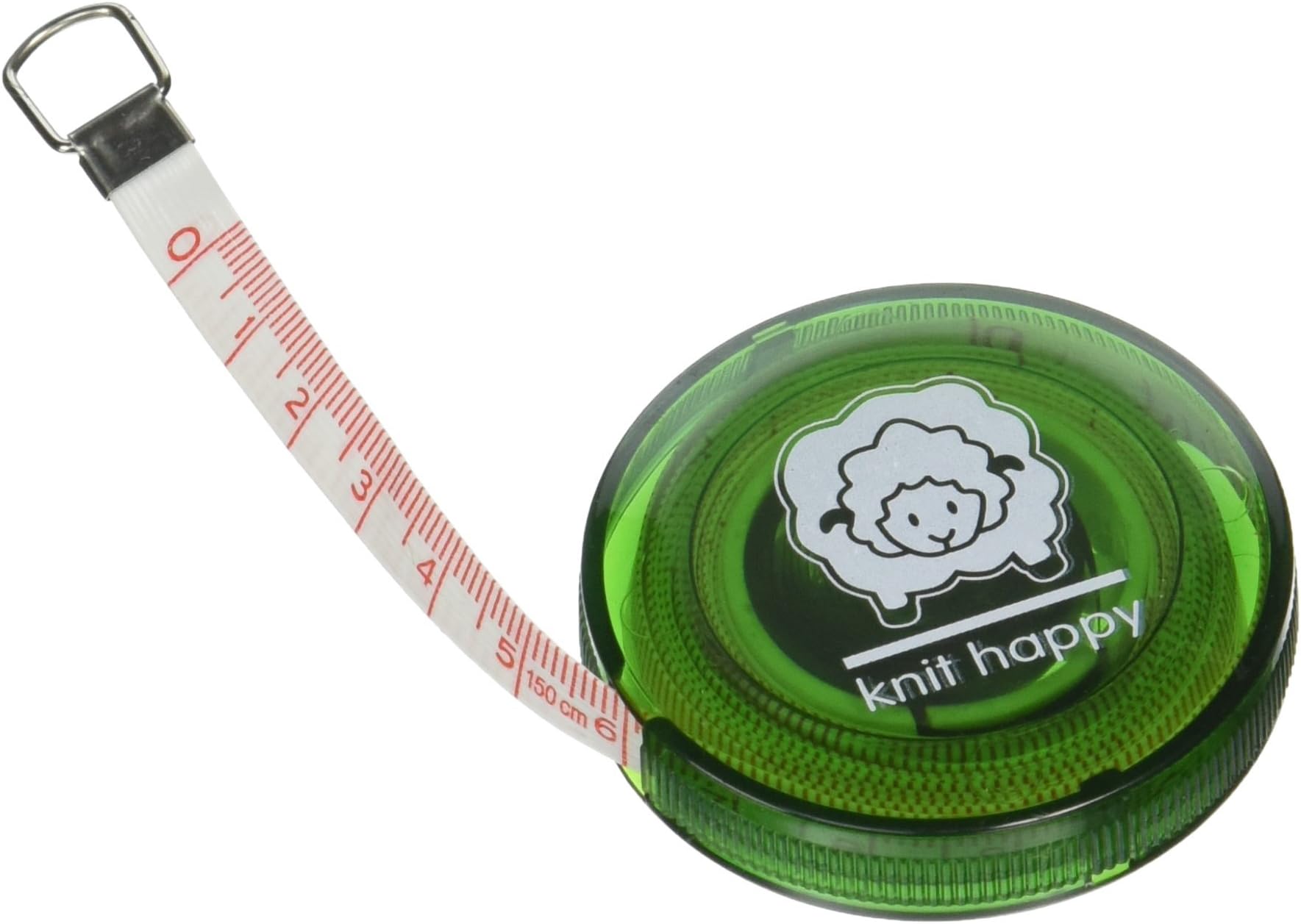 Knit Happy Tape Measure-Green
