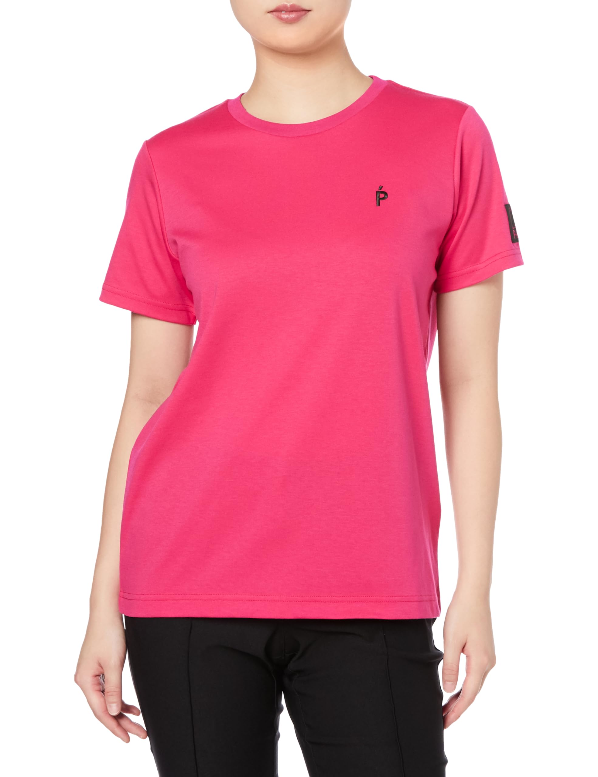 PEARLY GATES★完売品ポンチローマTシャツ黒1 PEARLY GATES☆完売品ポンチローマTシャツ黒1 PEARLY GATES☆完売品