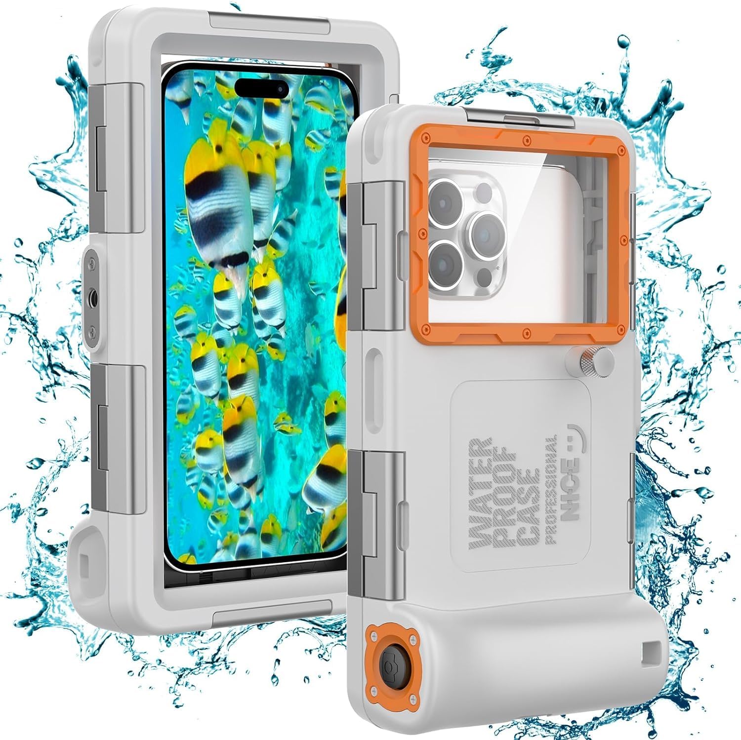 Nisso Professional [15m/50ft] Snorkeling Underwater Phone