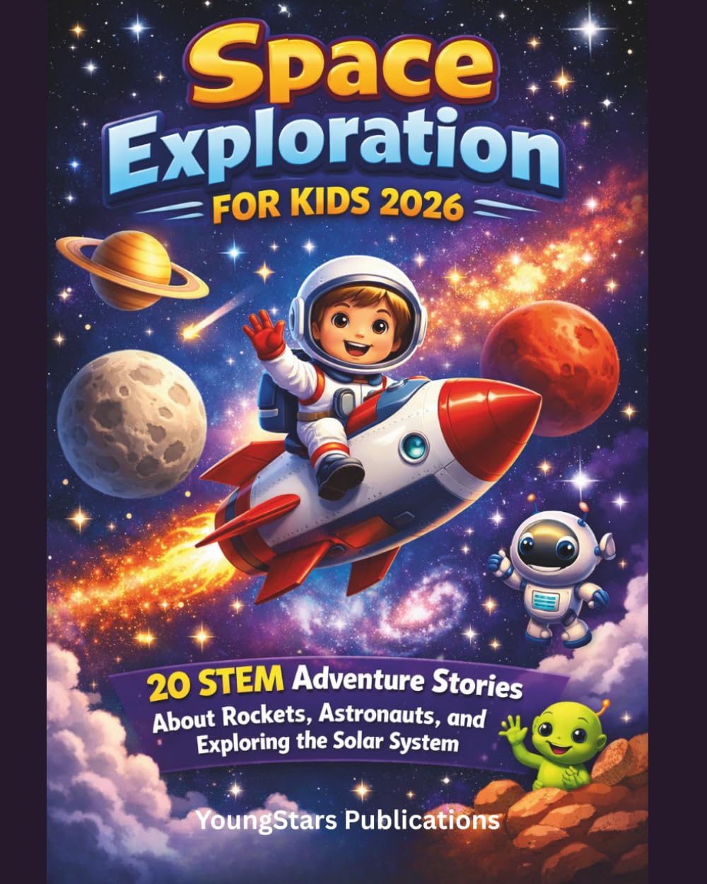 Space Exploration for Kids 2026: 20 STEM Adventure Stories About Rockets, Astronauts, and Exploring the Solar System