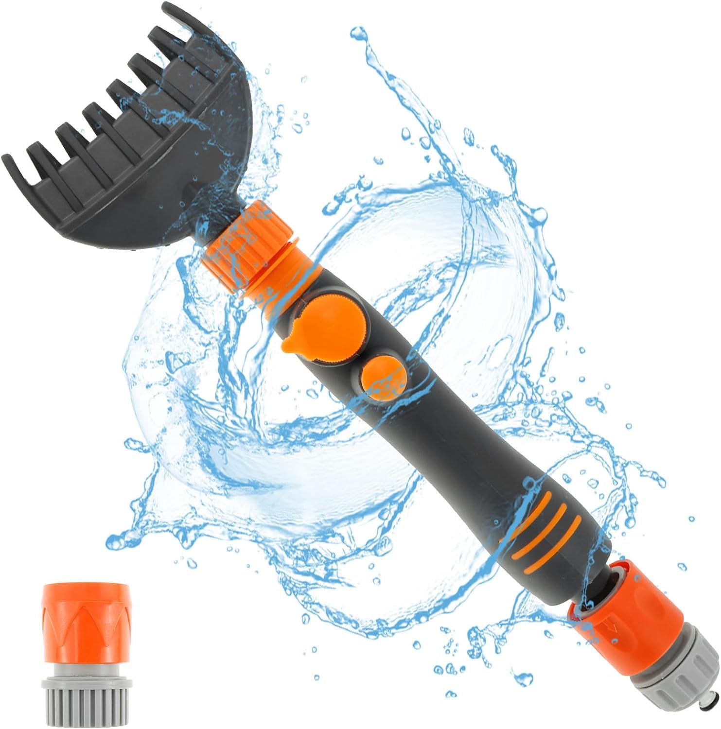 Schwimmbadfilter Reinigungsständer – Für 7,6 Cm, 10,2 Cm & 15,2 Cm Kartuschen, Edelstahl, Mit Rotationsspinn-Technologie
