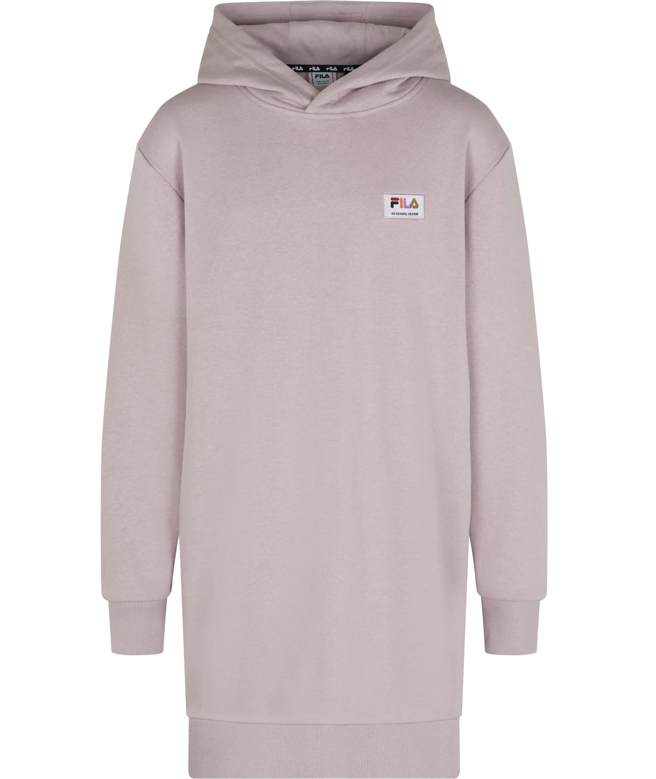 FILA Sukienka do zabawy Dziewczynki Torano Castello Dress Hoody Bluza Z Kapturem