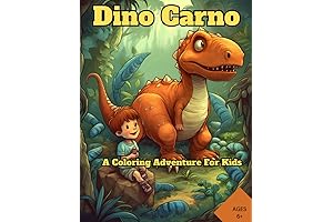 Carno Dino Coloring Adventures: Let Your Imagination Roar Through the Prehistoric Era!