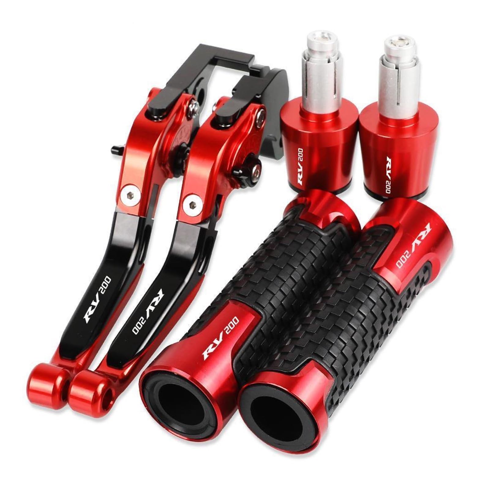 Lsdsaaza 16 For Suzuki For Rv200 20 2017 Motorcycle Handbrake Brake Clutch Levers Handlebar Hand Grips Ends Motorcycle Brake Clutch Lever