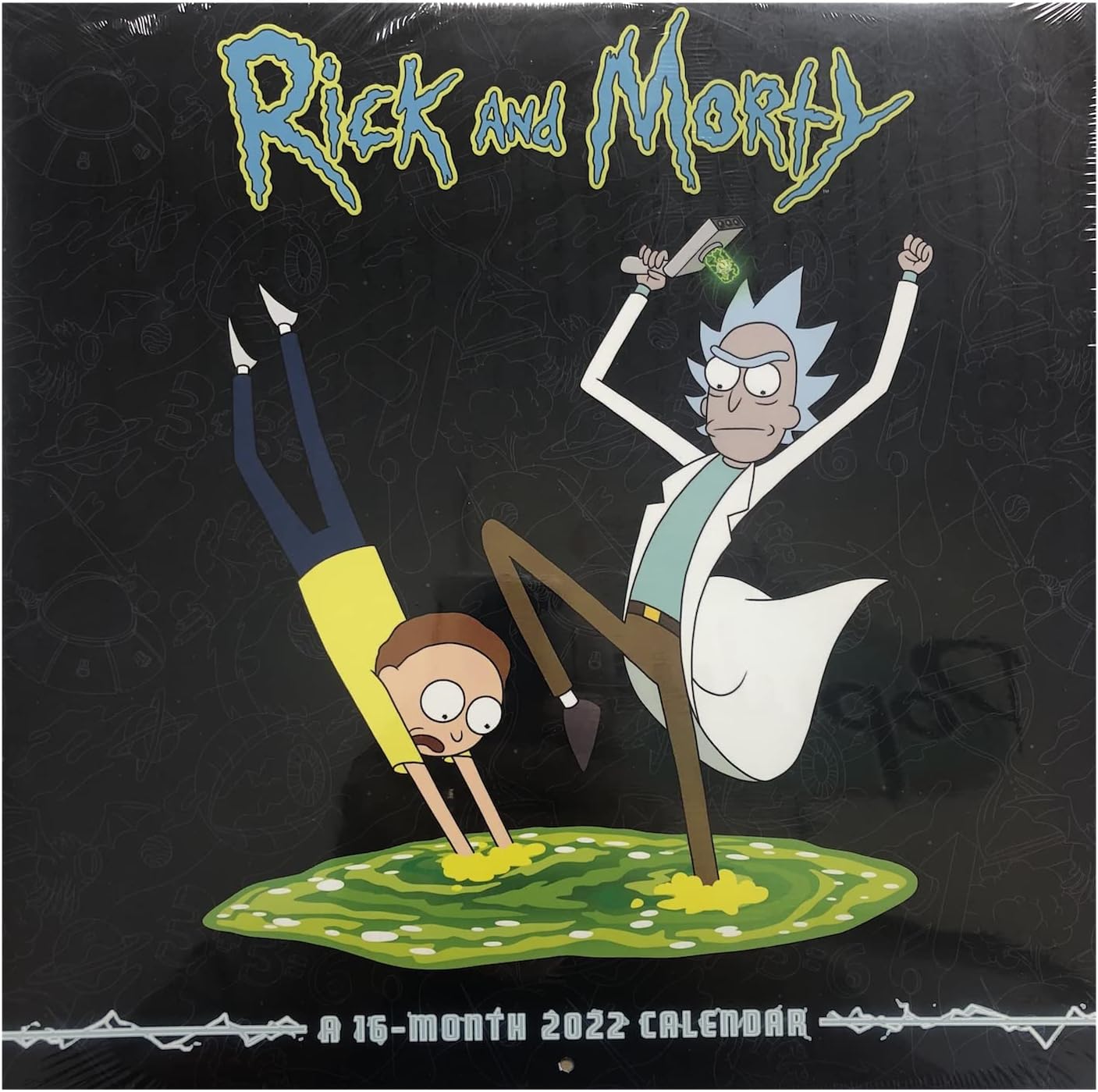 Rick And Morty Wall Calendar 2023 Trends Intl Trends International 2022 Rick And Morty 24'' X 12'' - 16 Month  Calendar, 12 Inch X 12 Inch - Amazon.com