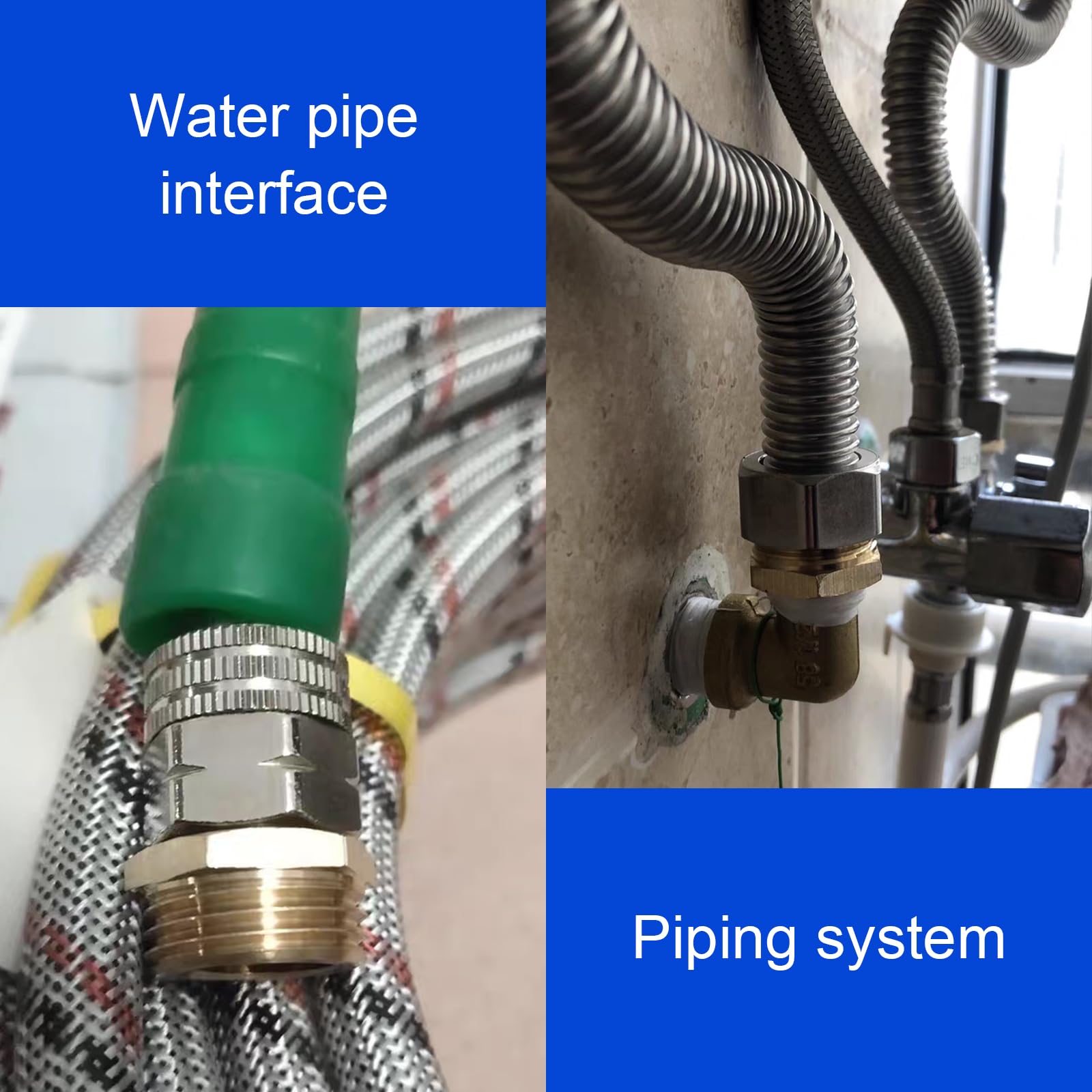 Reductor de latón adaptador 1/2 a 1/4 pulgada rosca macho hembra Ø20mm x Ø12mm accesorio tuberías agua