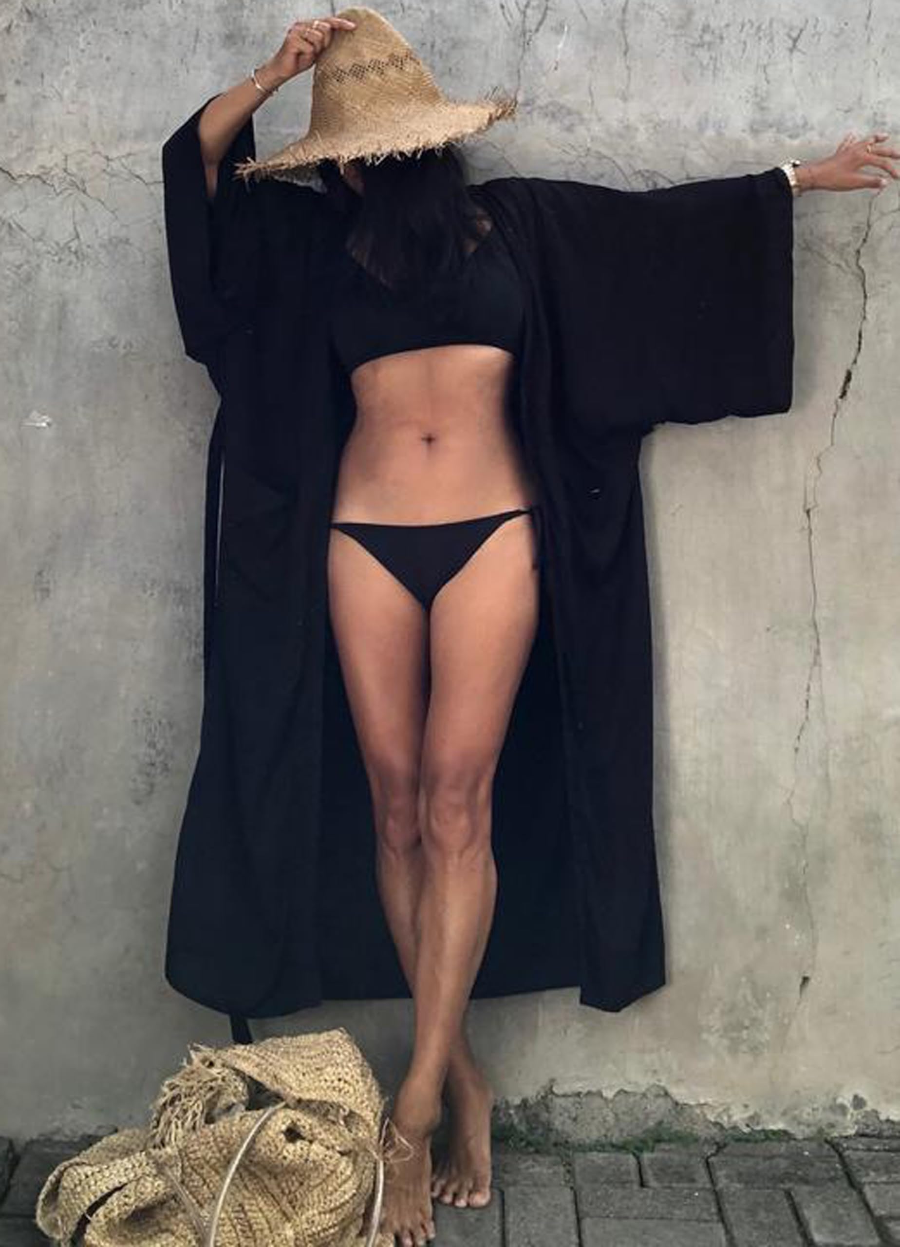 Cardigan pour femme - Manteau de plage surdimensionné - Manches larges - Avec ceinture - Pour l'été