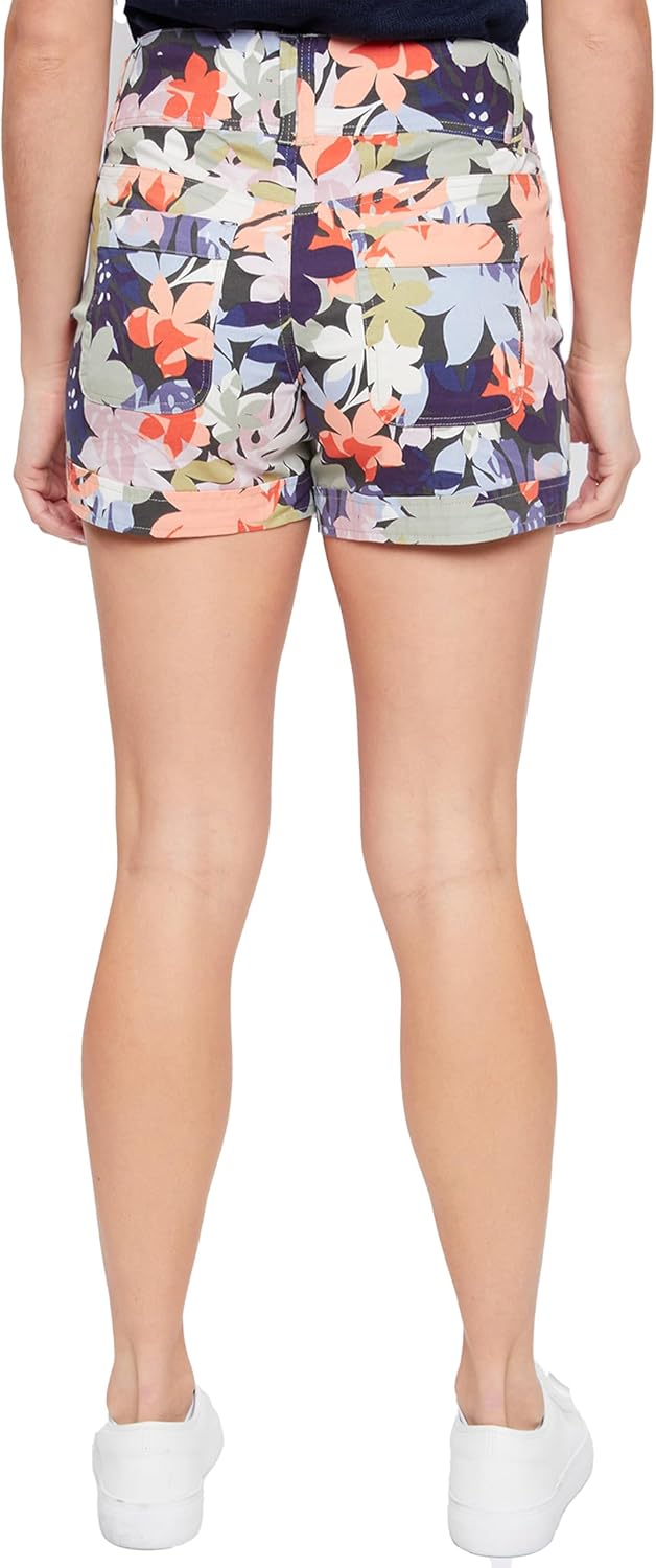 Royalty For Me Womens Women's Petite 3-Button Short with Banded Hem - Image 3