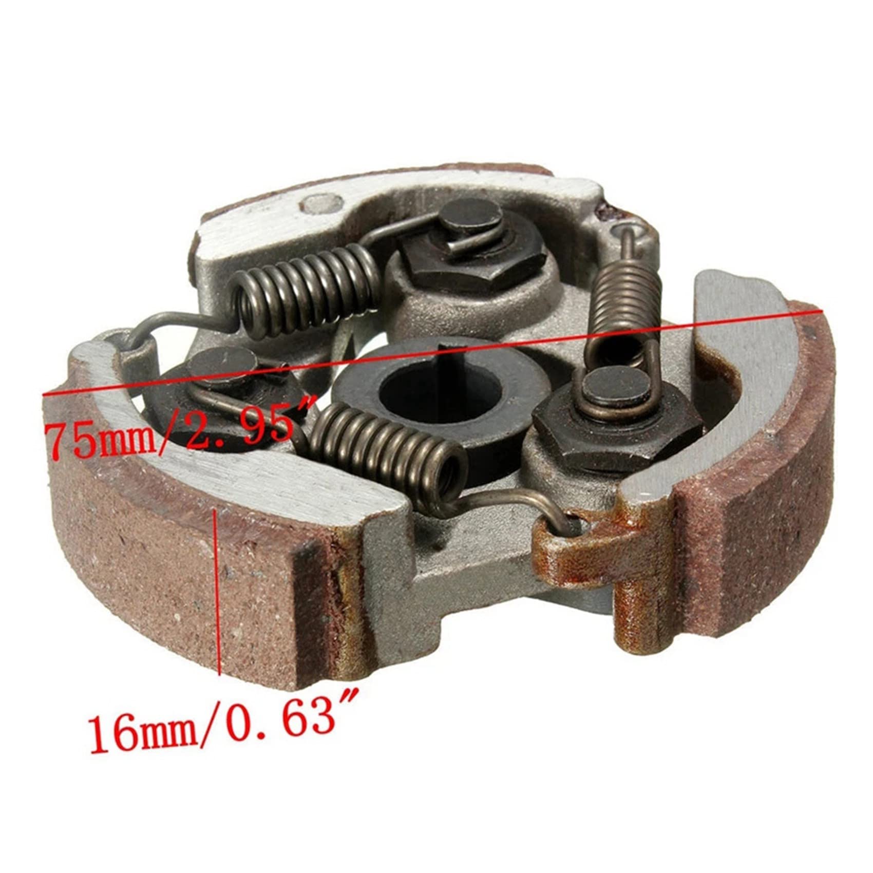 2 X 2 tempi 47Cc 49Cc Min lega di frizione centrifuga Mini Moto Dirt Bike ATV Quad 3