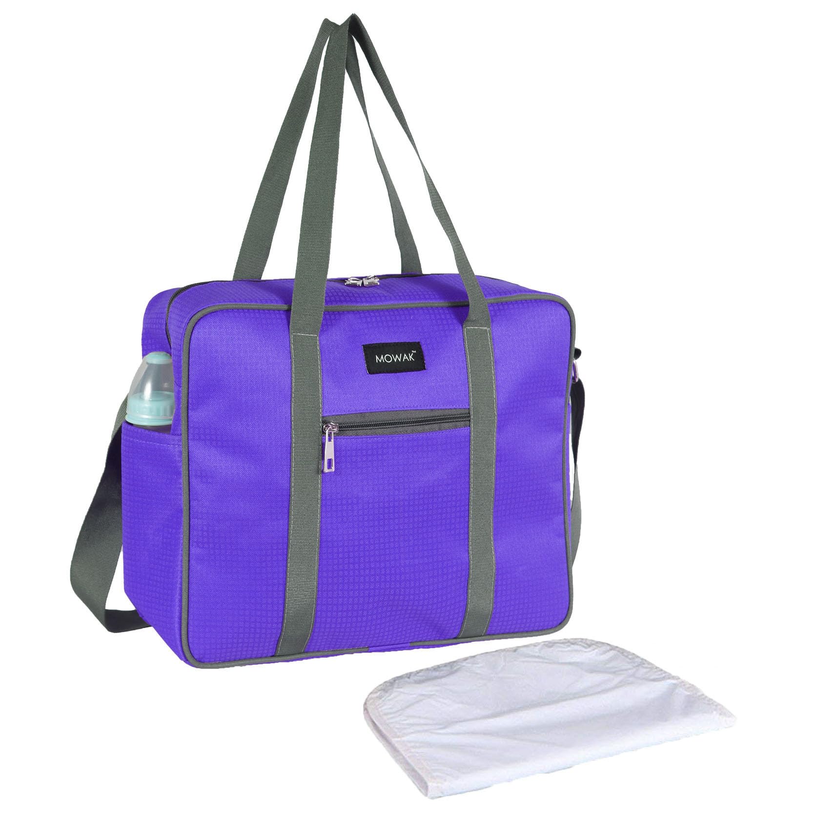 MOWAK Baby Diaper bag with Nappy Changing mat/Baby Bag/Mom Bag/Handbag Mama's Bag for Unisex Kids-picture-13