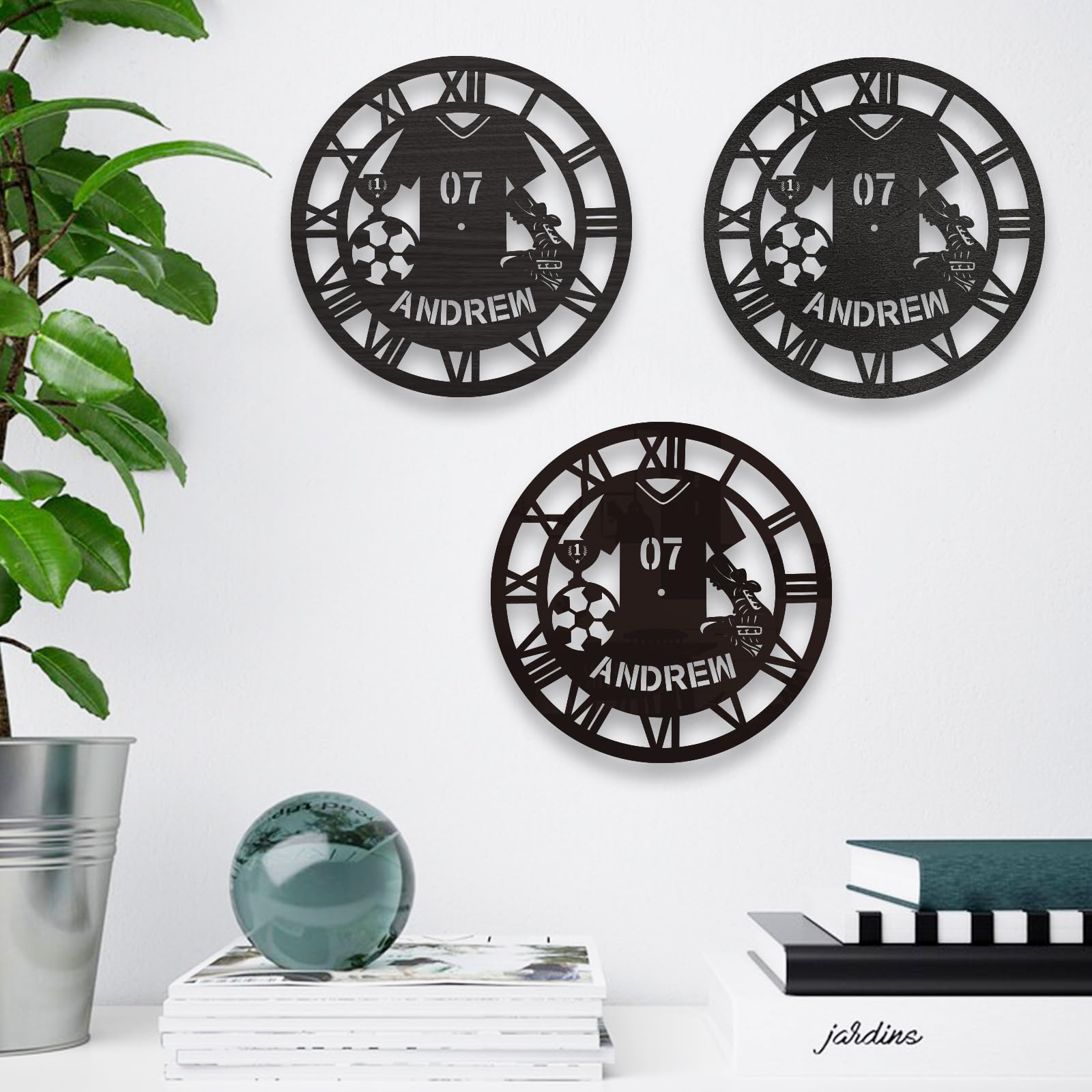 Reloj de Pared de Hierro Personalizado Retro, Reloj de Pared Redondo con Motos, Hogar, Dormitorio, Oficina, Regalo Creativo de Inauguración de Navidad