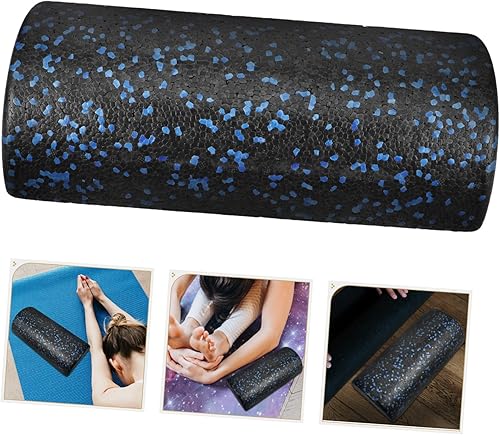Miniatura 9 de Medio rodillo para yoga, fitness, herramienta de masaje semicírculo para alivio muscular, entrenamiento de equilibrio, diseño elegante para