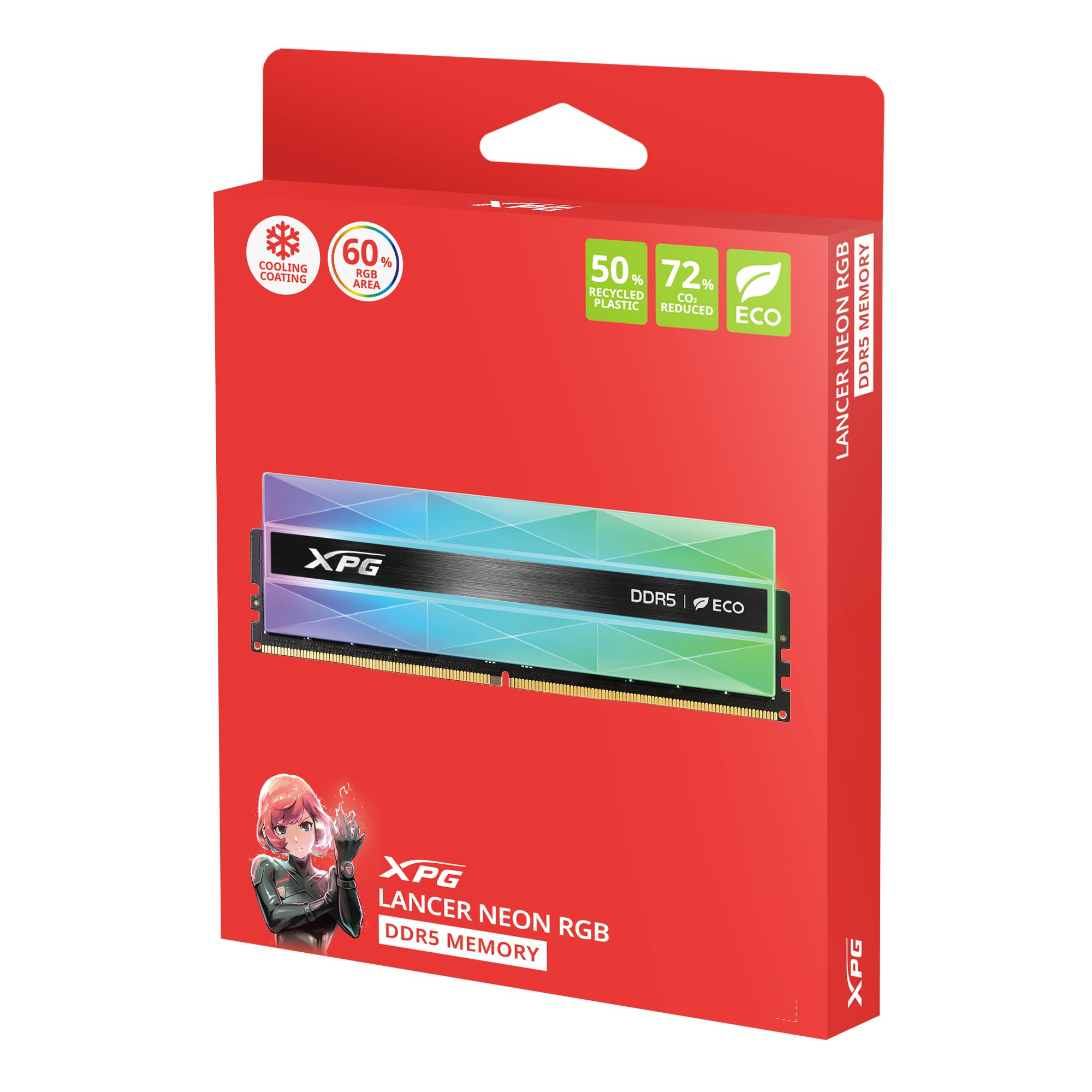 XPG LANCER RGB DDR5-640016GB×2 32GB Amazon.in: Buy XPG Lancer 32GB(16GBx2) DDR5 7200MHz RGB
