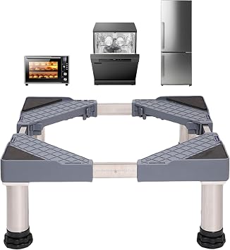 Fridge Stand with adjustable feet,Industrial riser Height 7.9in
