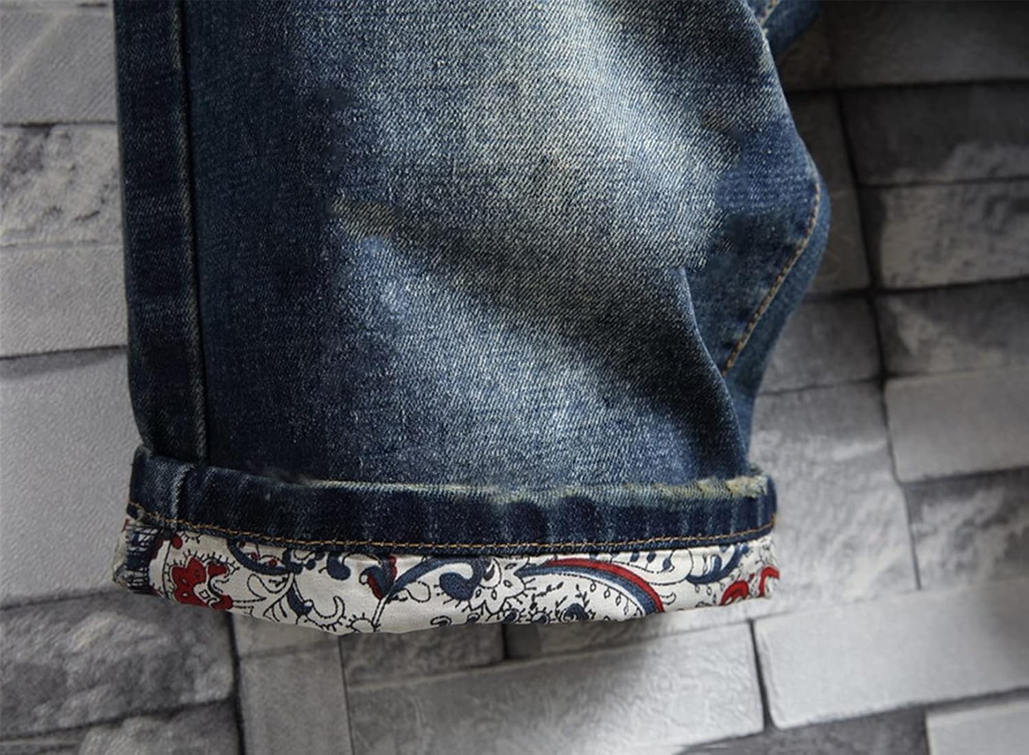 QZH.DUAO Men's Ripped Denim Shorts & Jeans Summer Casual Classic Straight Distressed Ripped Short Jeans - Image 6