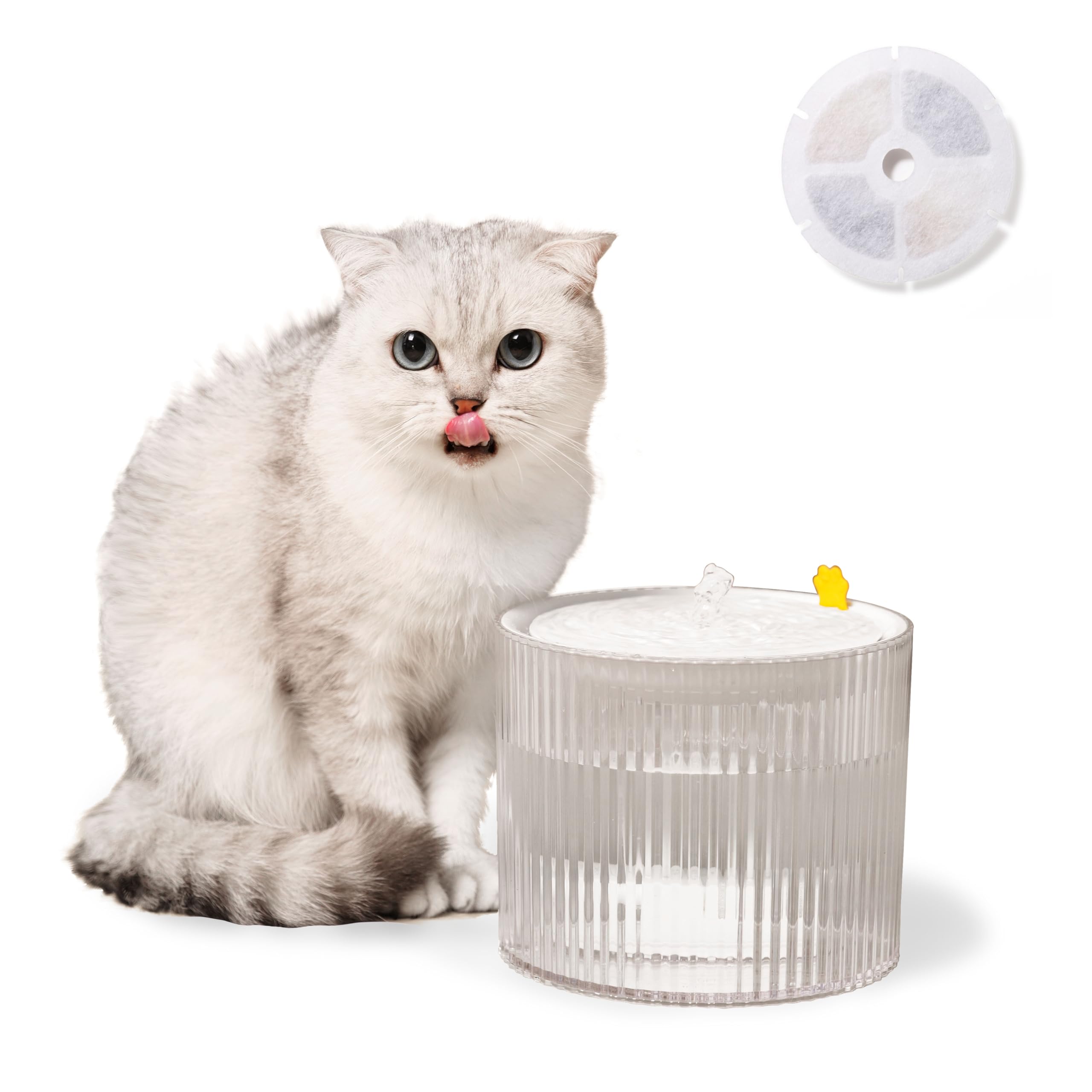 Tronssien Cat Water Fountain Automatic Ultra Silent Pet Dispenser