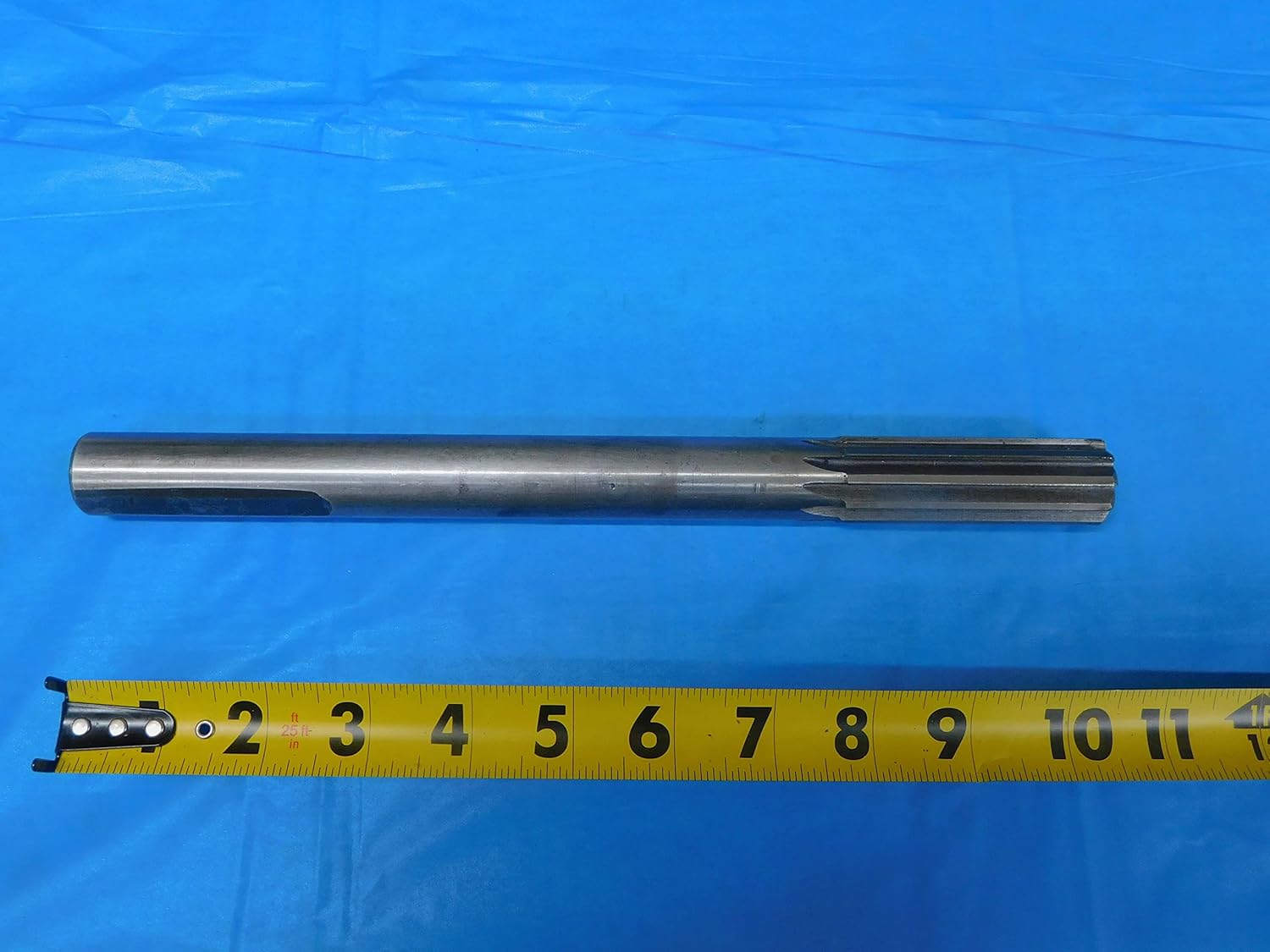 0.95 O.D. HSS Chucking Reamer 7/8 Shank 10 Flute 2 3/4 LOC .9375 Oversize - JP1103AE2