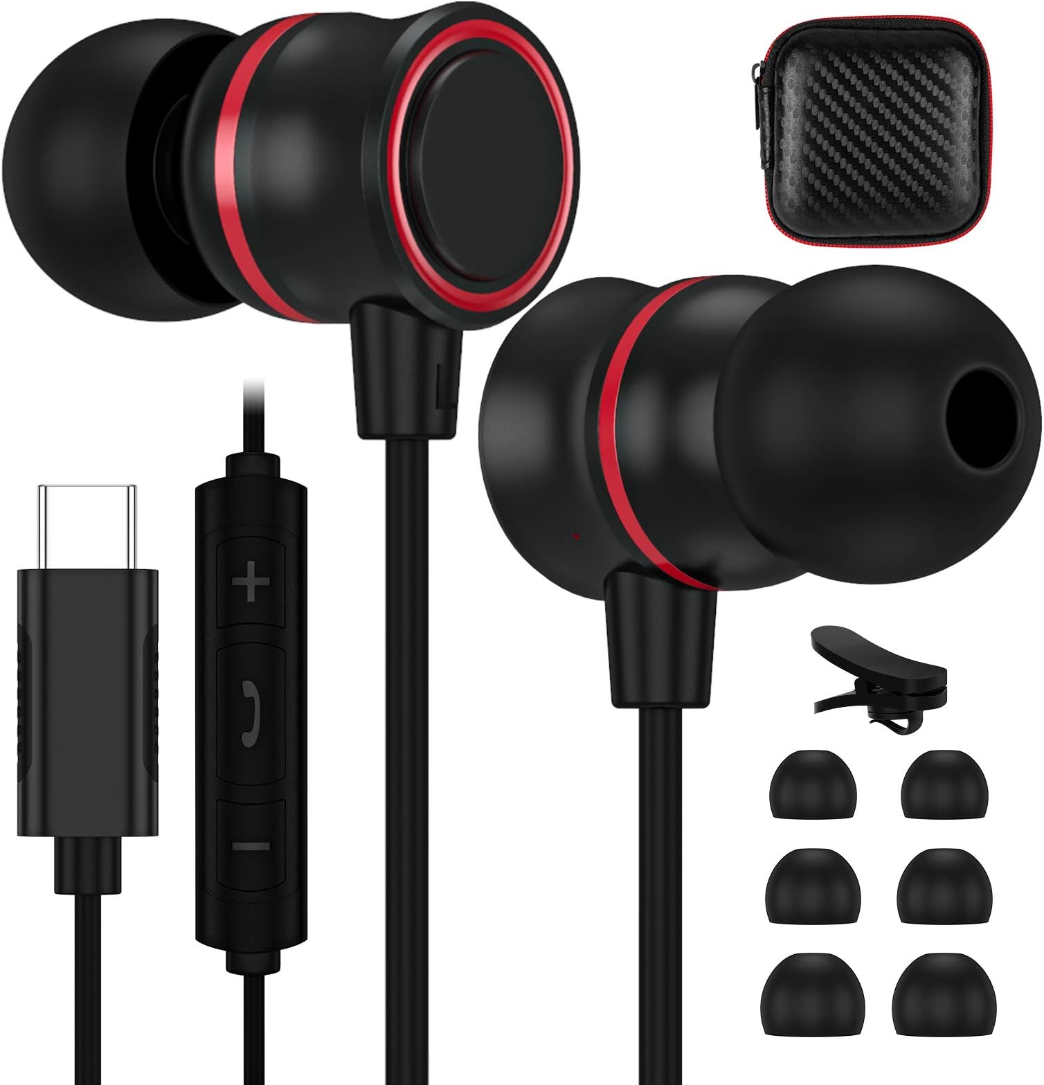 COOYA USB C Headphones