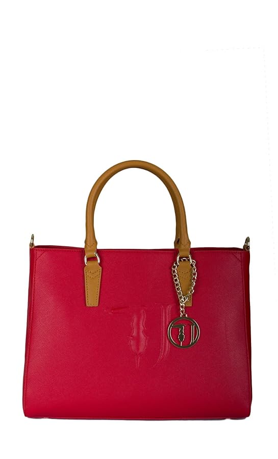 borsa trussardi jeans rossa