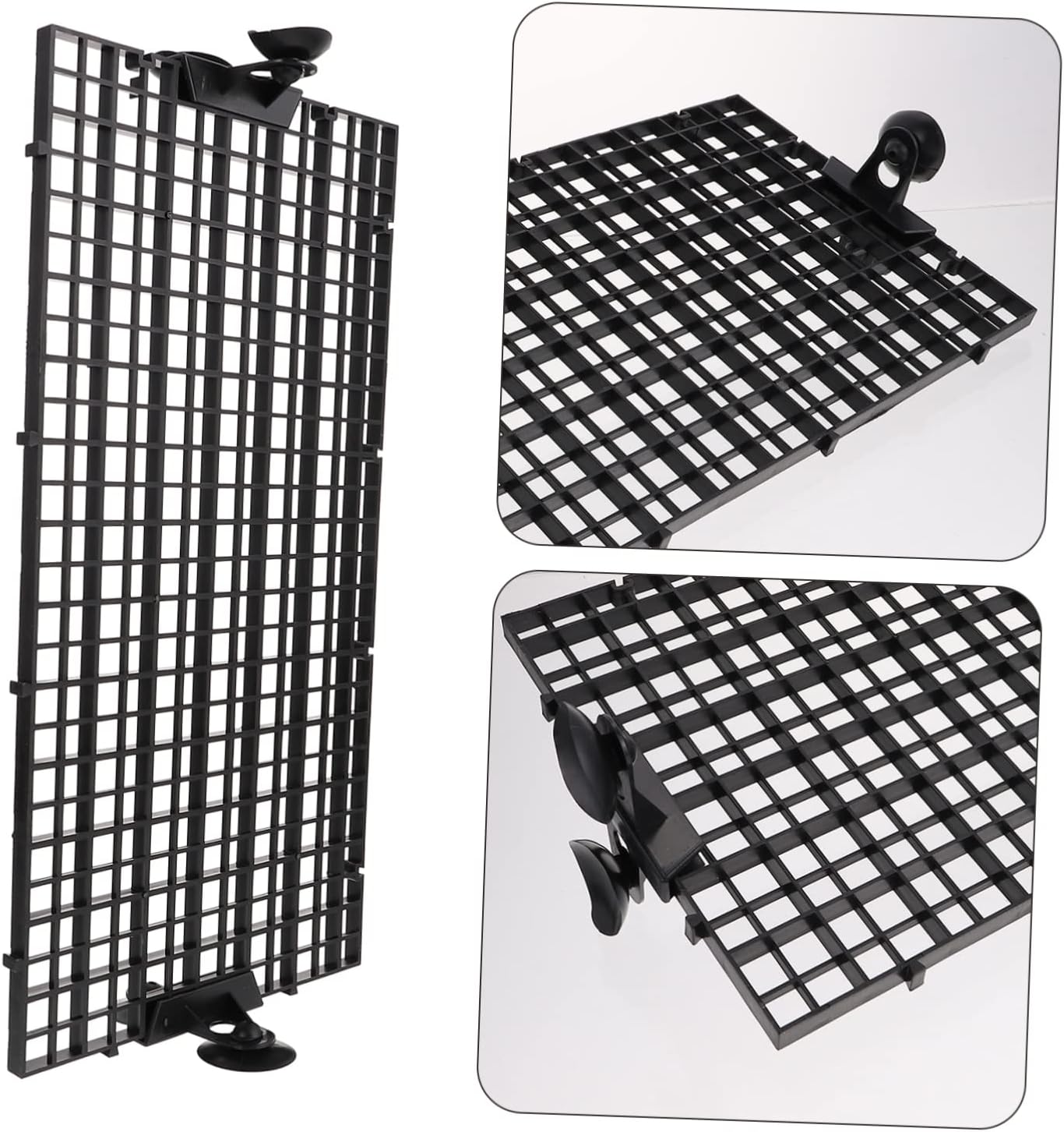 Toyvian 1 Set Aquarium Isolation Mesh Divider Fish Tank Separator with Suction Cups Easy to Install Durable Isolation Board for Fish Breeding Habitat Management