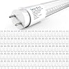 Sunco 100 Pack T8 LED Bulbs 4 Foot, Tube Light Bulbs Ballast Bypass, 48 Inch Fluorescent Replacement, 2200 LM, 18W, 6000K Daylight Deluxe, Single Ended Power, Type B, Clear Lens UL