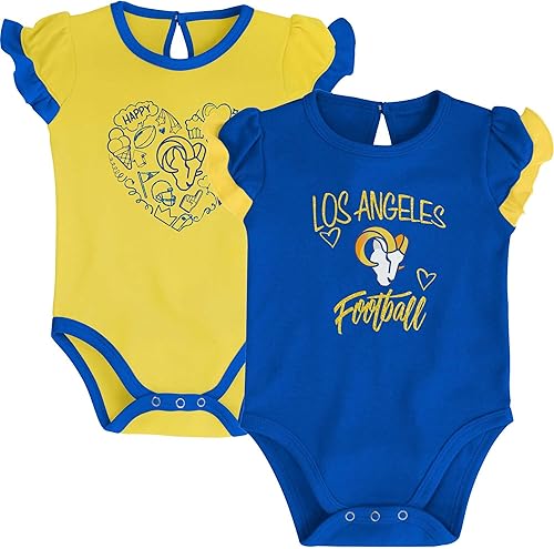 Miniatura 10 de Outerstuff NFL - Conjunto de 2 piezas para recién nacidos con diseño de enredadera