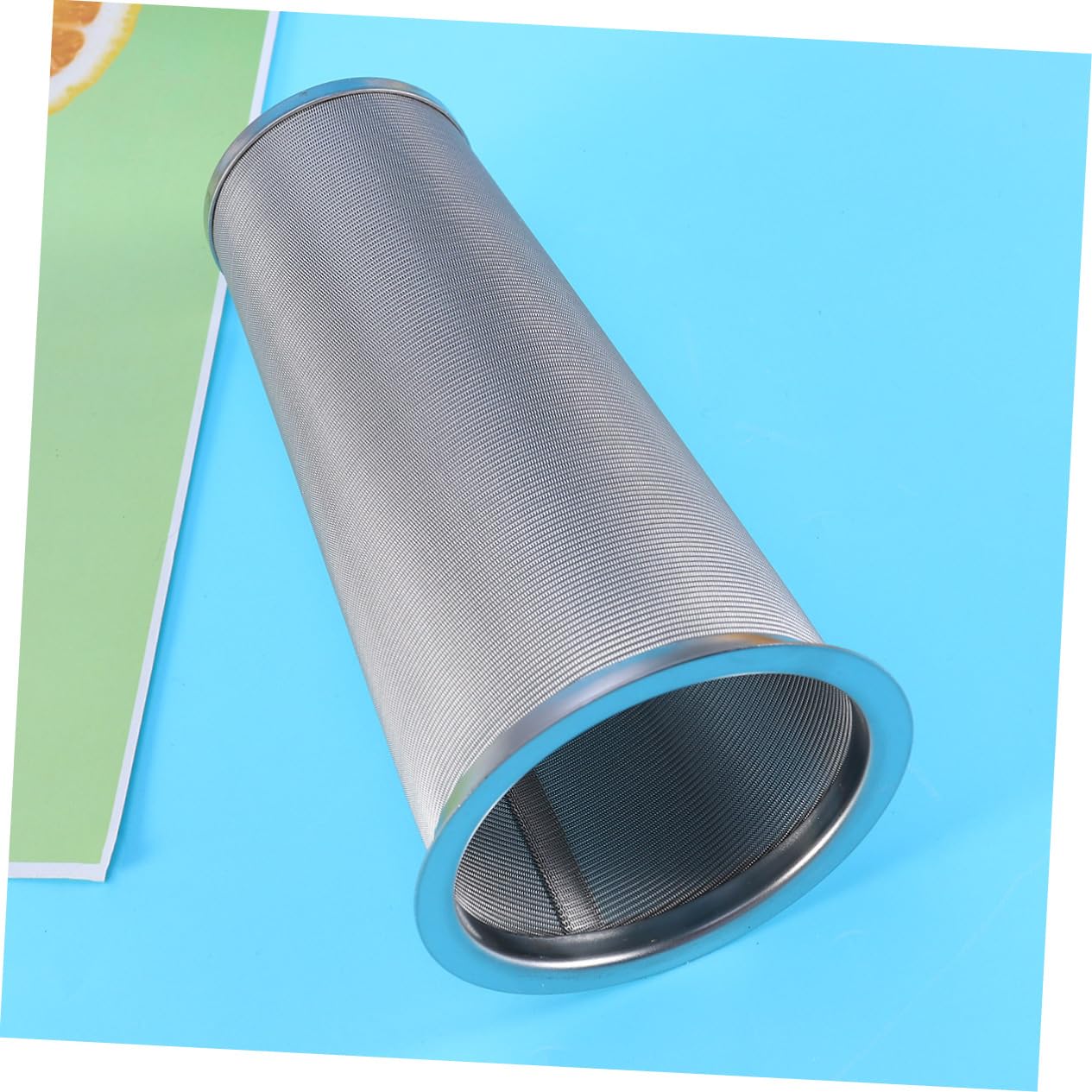 2piezas Colador De Café De Acero Inoxidable Filtro De Malla Fina Infusor De Té Para Uso Cocina y Cafeterías Diseño Forma De Cono