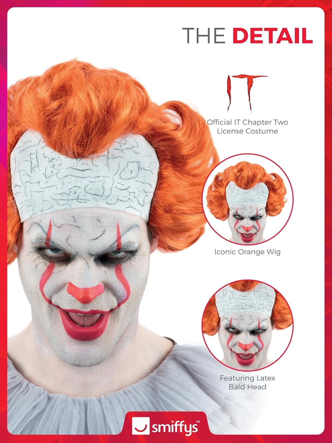 IT Chapter 2 Pennywise Wig