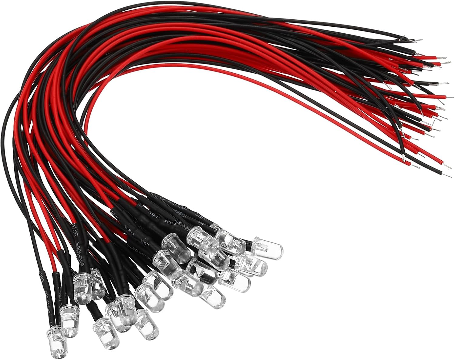 Amazon.com: PATIKIL 3V - 6V 5mm LED Light Emitting Diodes, 24 Pack Pre ...